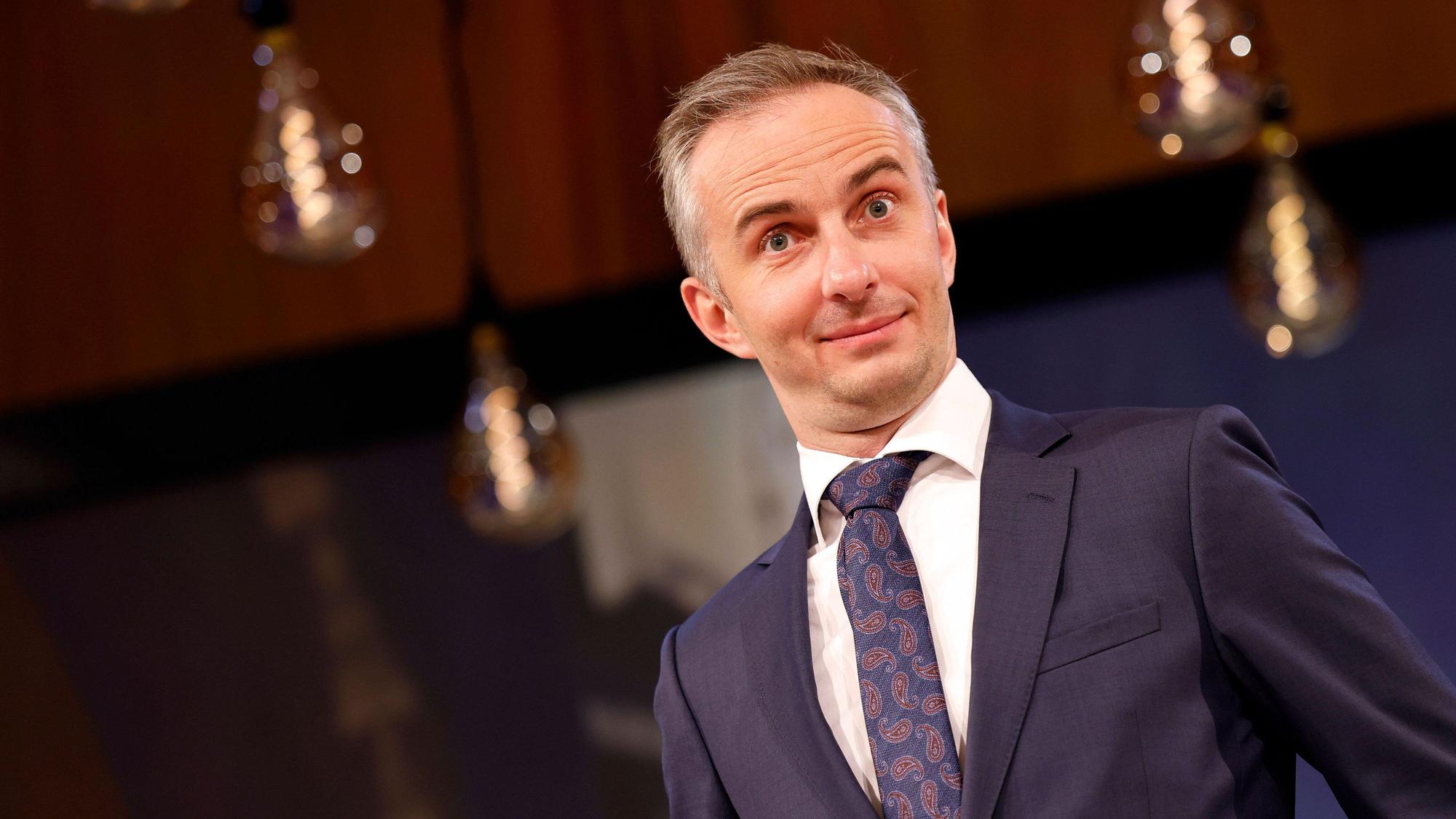Jan Böhmermann bei einer Veranstaltung 2021 im WDR-Funkhaus.