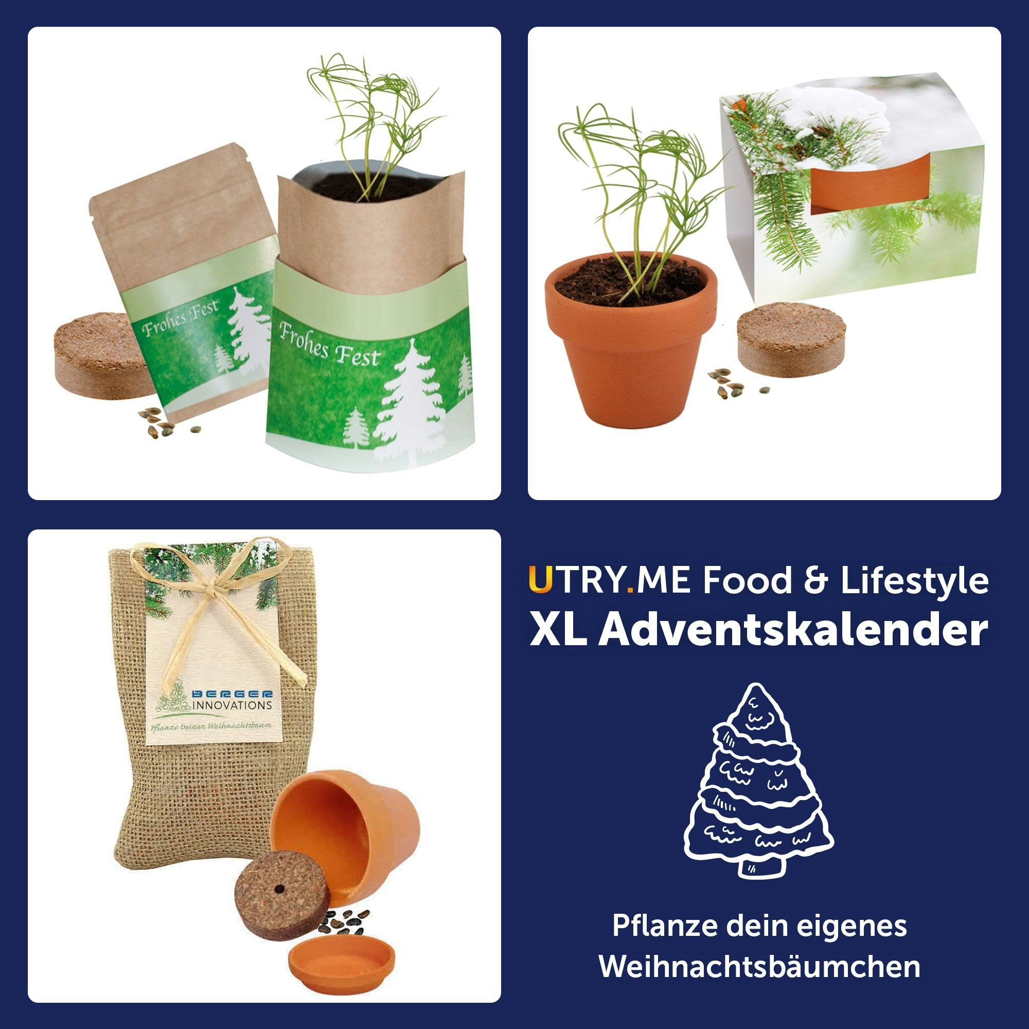 Utryme Adventskalender Fichtenset.