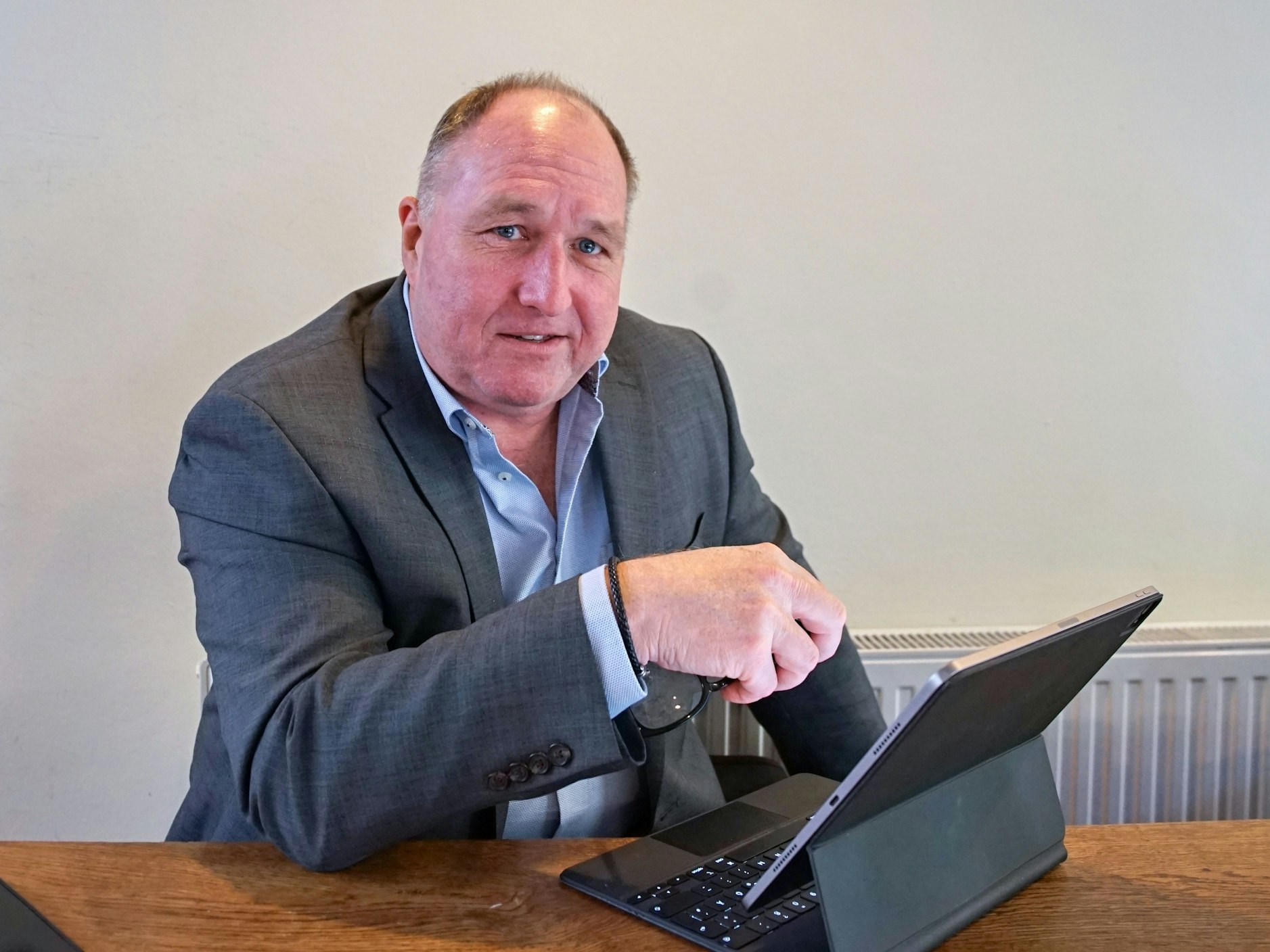 Ralf Schlegelmilch vom Festkomitee.