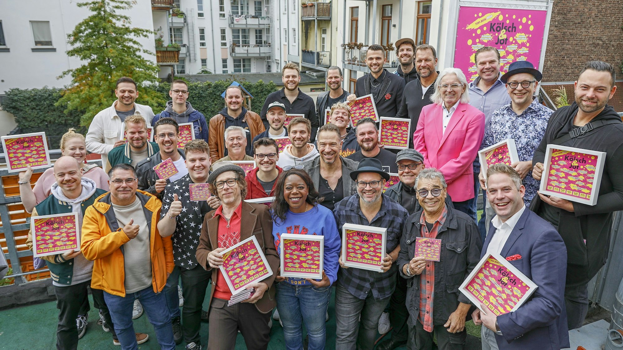 Vorstellung der neuen CD „Kölsch & Jot“.