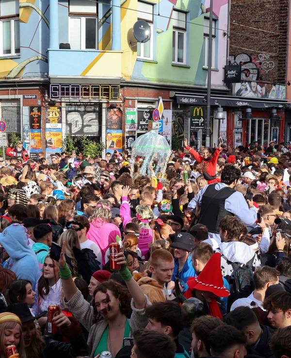 Sessionsauftakt Kölner Karneval am 11.11.2022