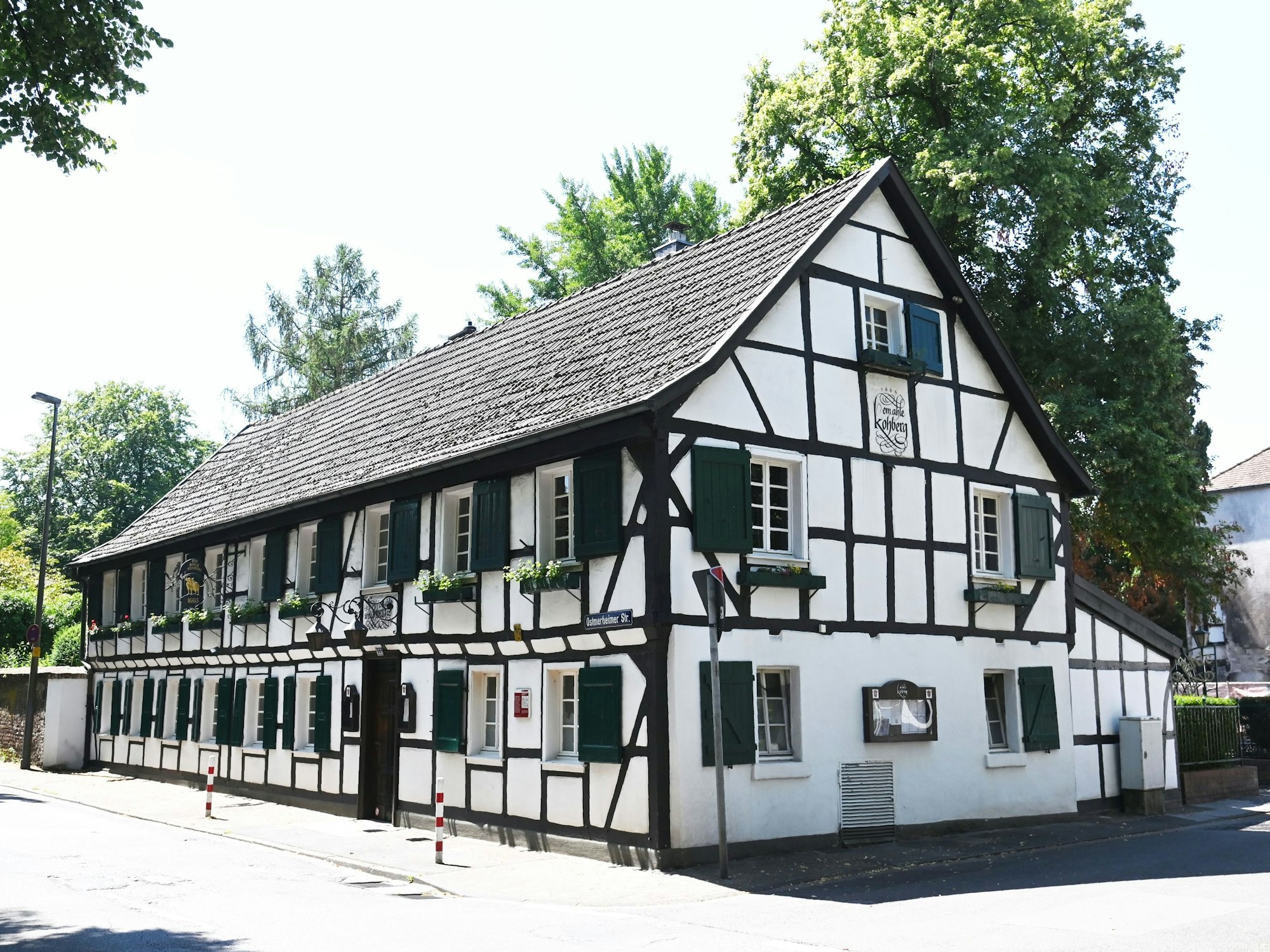 Das Gasthaus Em ahle Kohberg in Merheim.