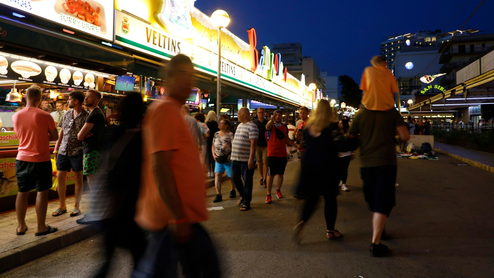 Unser Symbolfoto zeigt den Ballermann im Sommer 2022.