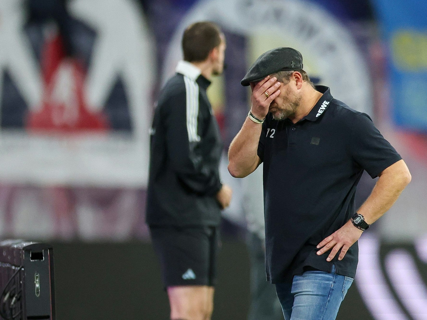 Steffen Baumgart nach der Pleite bei RB Leipzig.