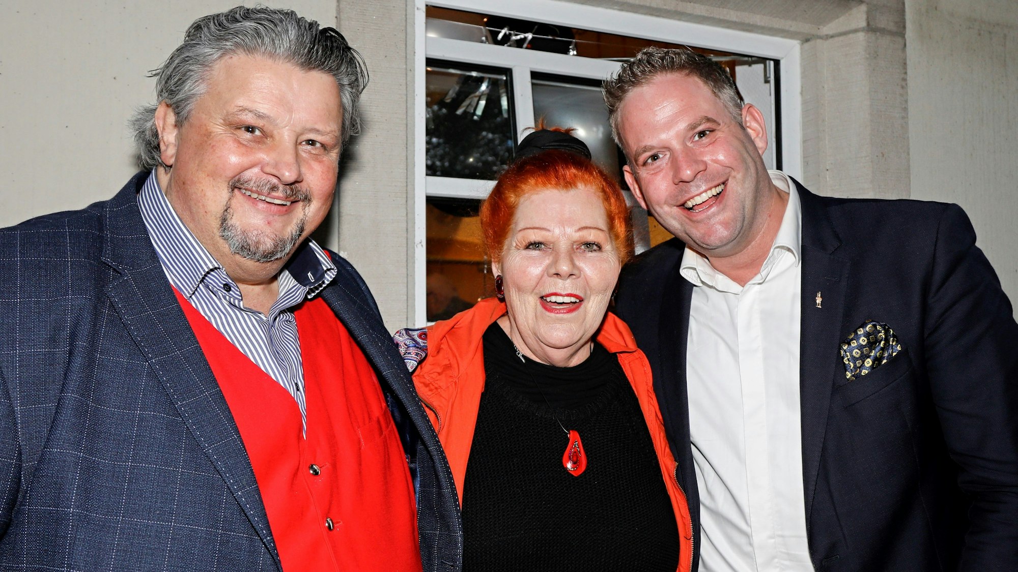 „Et Klimpermännche“ Thomas Cüpper, Samy Orfgen und Ken Reise (v.l.).