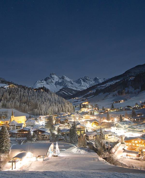 Filzmoos im Salzburger Land im Winter