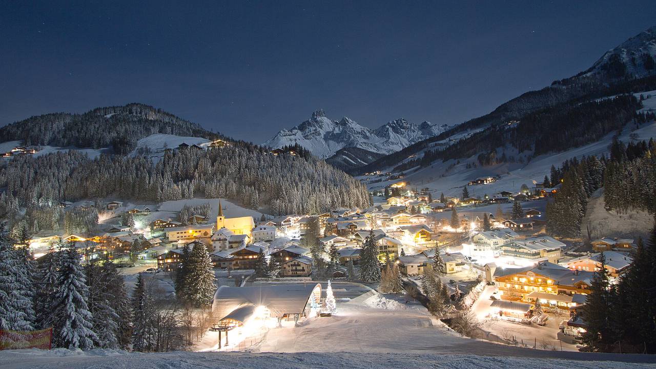 Filzmoos im Salzburger Land im Winter