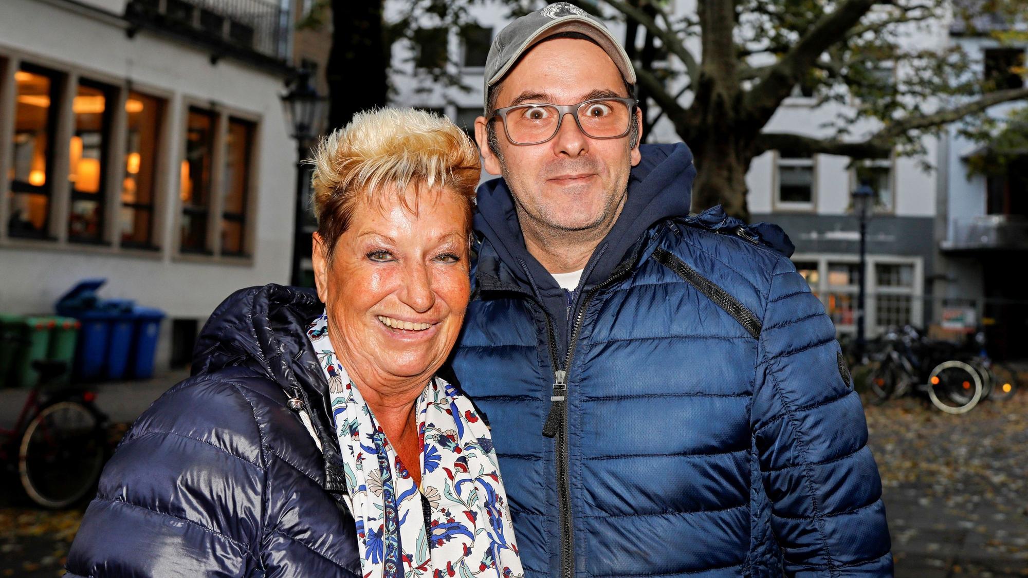 Marita Köllner und „Blötschkopp“ Marc Metzger.
