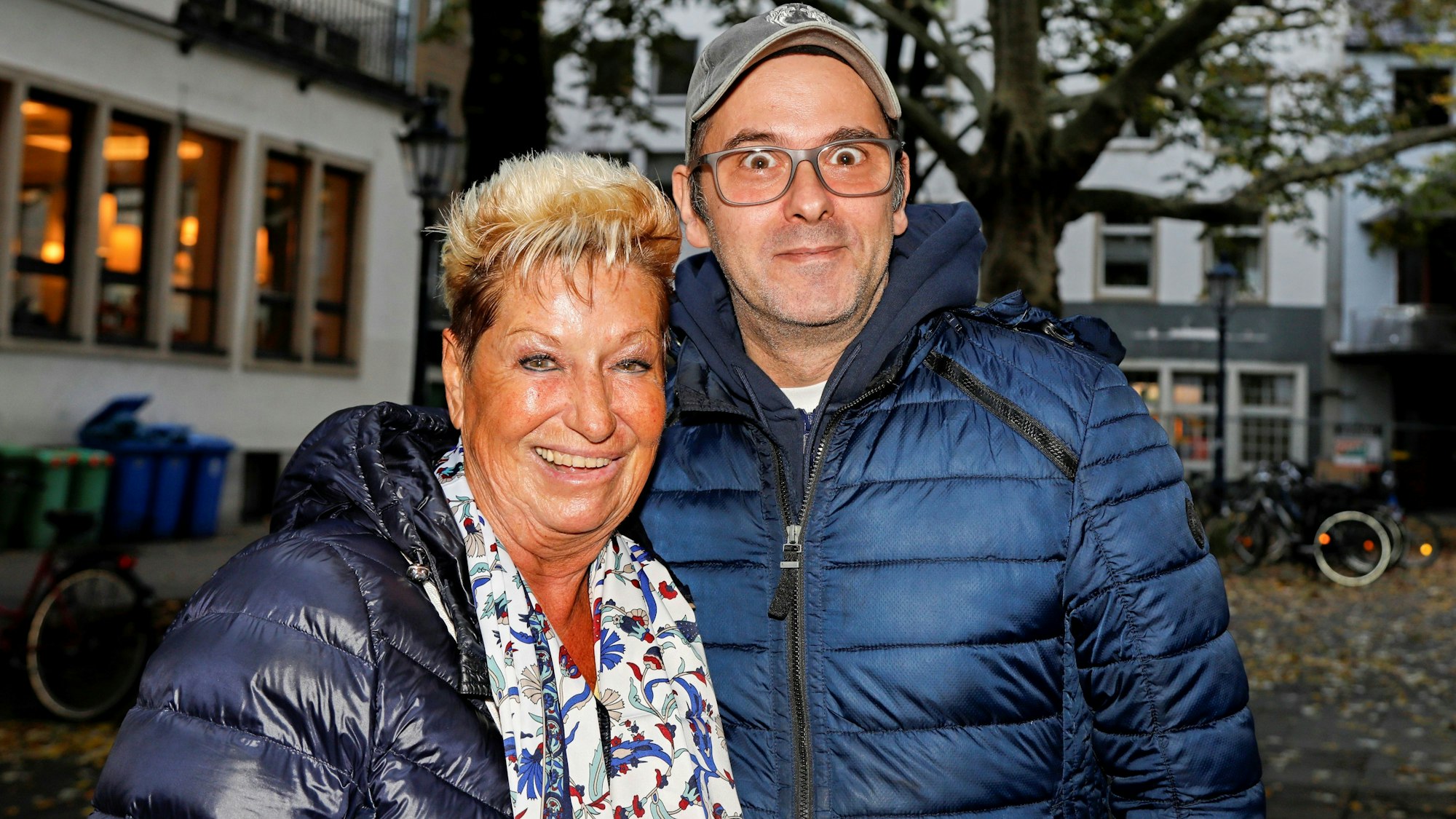 Marita Köllner und „Blötschkopp“ Marc Metzger.