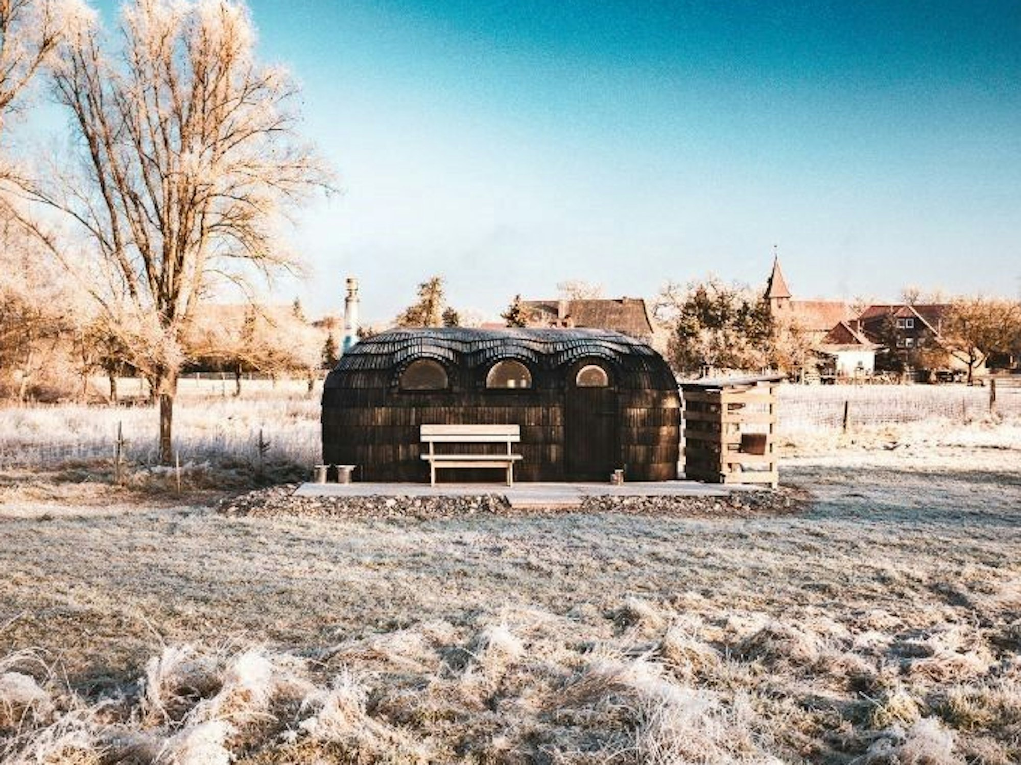 Tiny House im Iglu-Stil