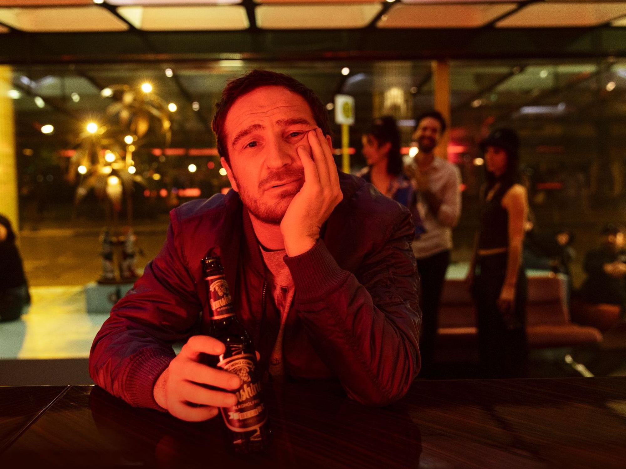 Frederick Lau als Mark in einer undatierten Aufnahme aus dem Kinofilm „One for the road“ (Kinostart: 26. Oktober)