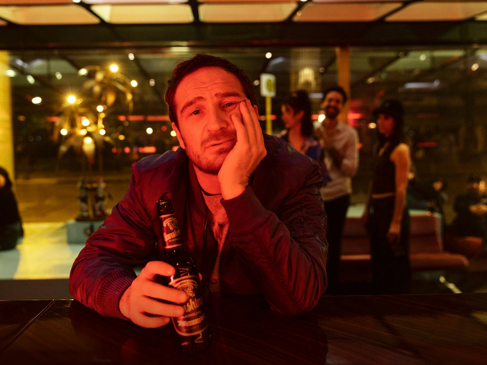 Frederick Lau als Mark in einer undatierten Aufnahme aus dem Kinofilm „One for the road“ (Kinostart: 26. Oktober)