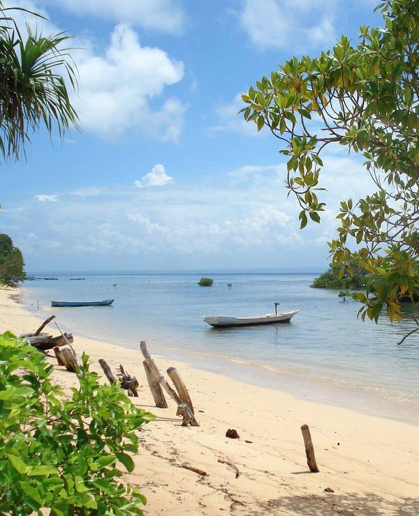 Die Insel Nusa Lembongan in der Nähe von Bali.