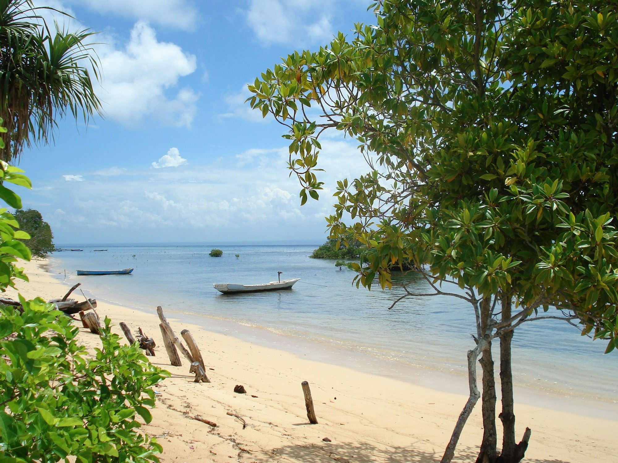 Die Insel Nusa Lembongan in der Nähe von Bali.