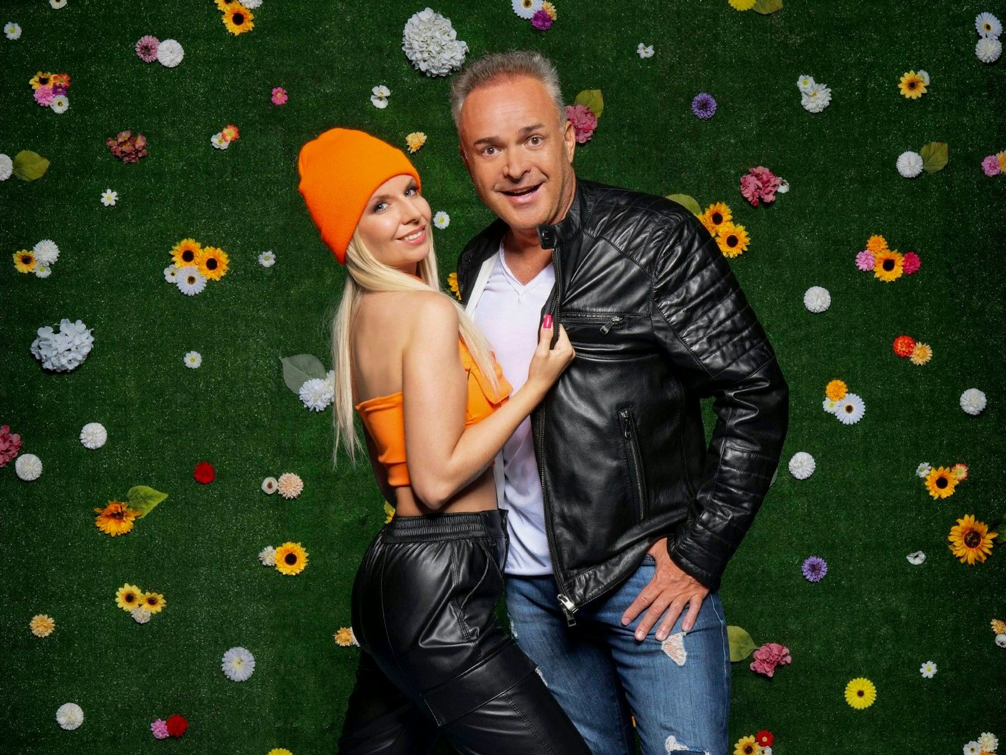 Partyschlagersänger Tim Toupet und Carina Crone