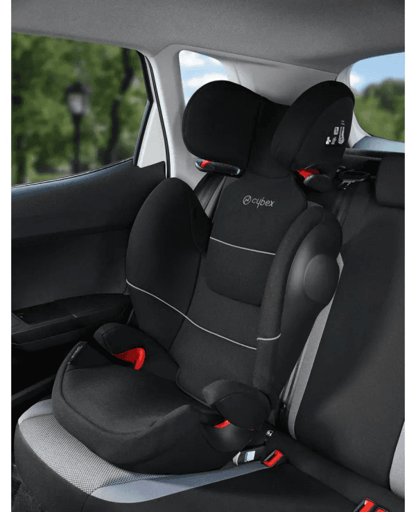 Auf dem Bild ist folgender Autositz in schwarz abgebildet. CYBEX Autokindersitz »Solution M-Fix SL«, Gruppe II-III, 15-36 kg