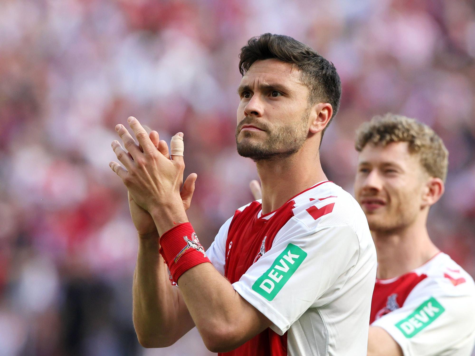 Verabschiedung nach dem Spiel, Jonas Hector 1. FC Köln.