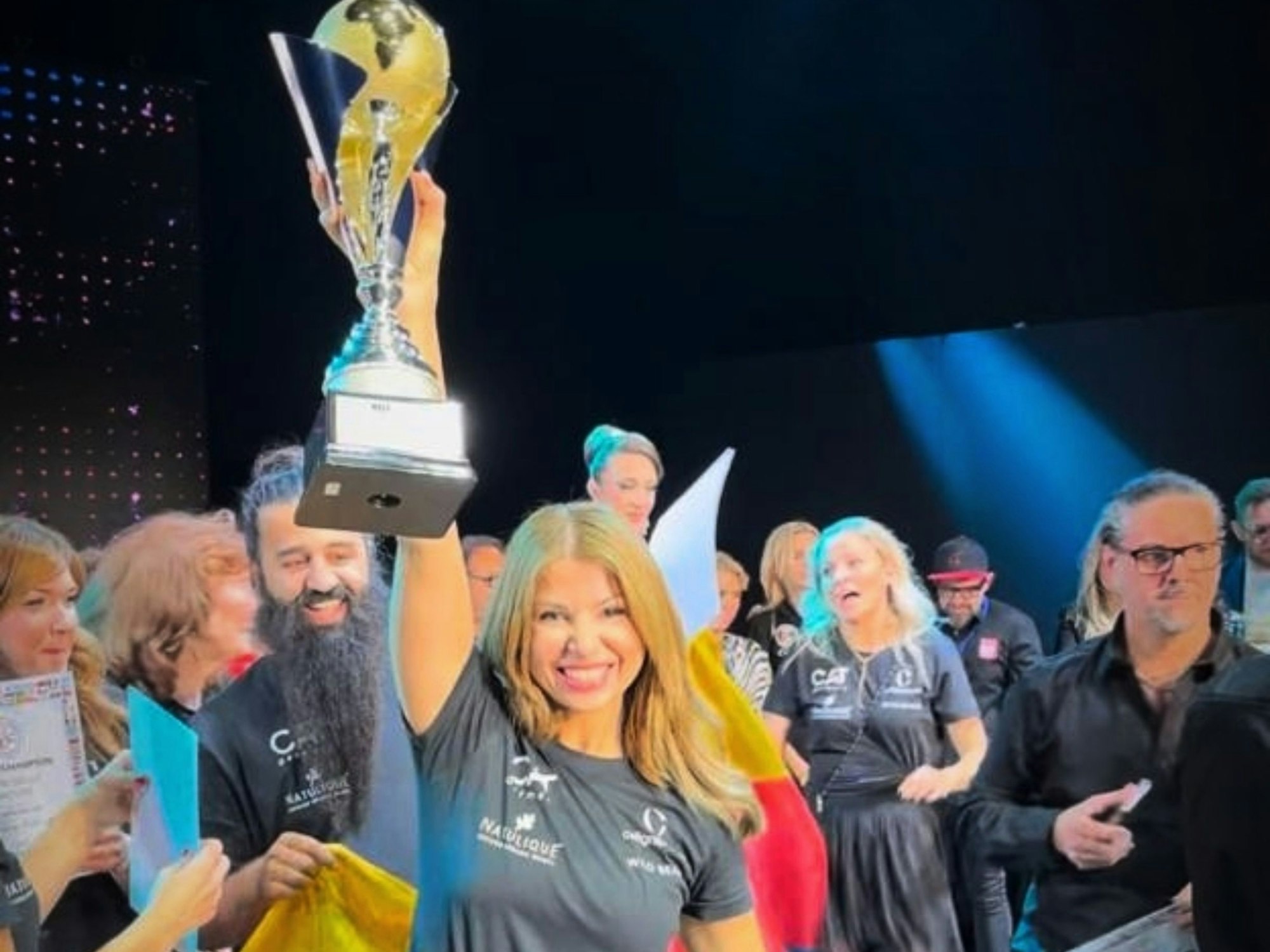 Viktoria Becker ist Weltmeisterin der Friseure und Friseurinnen.