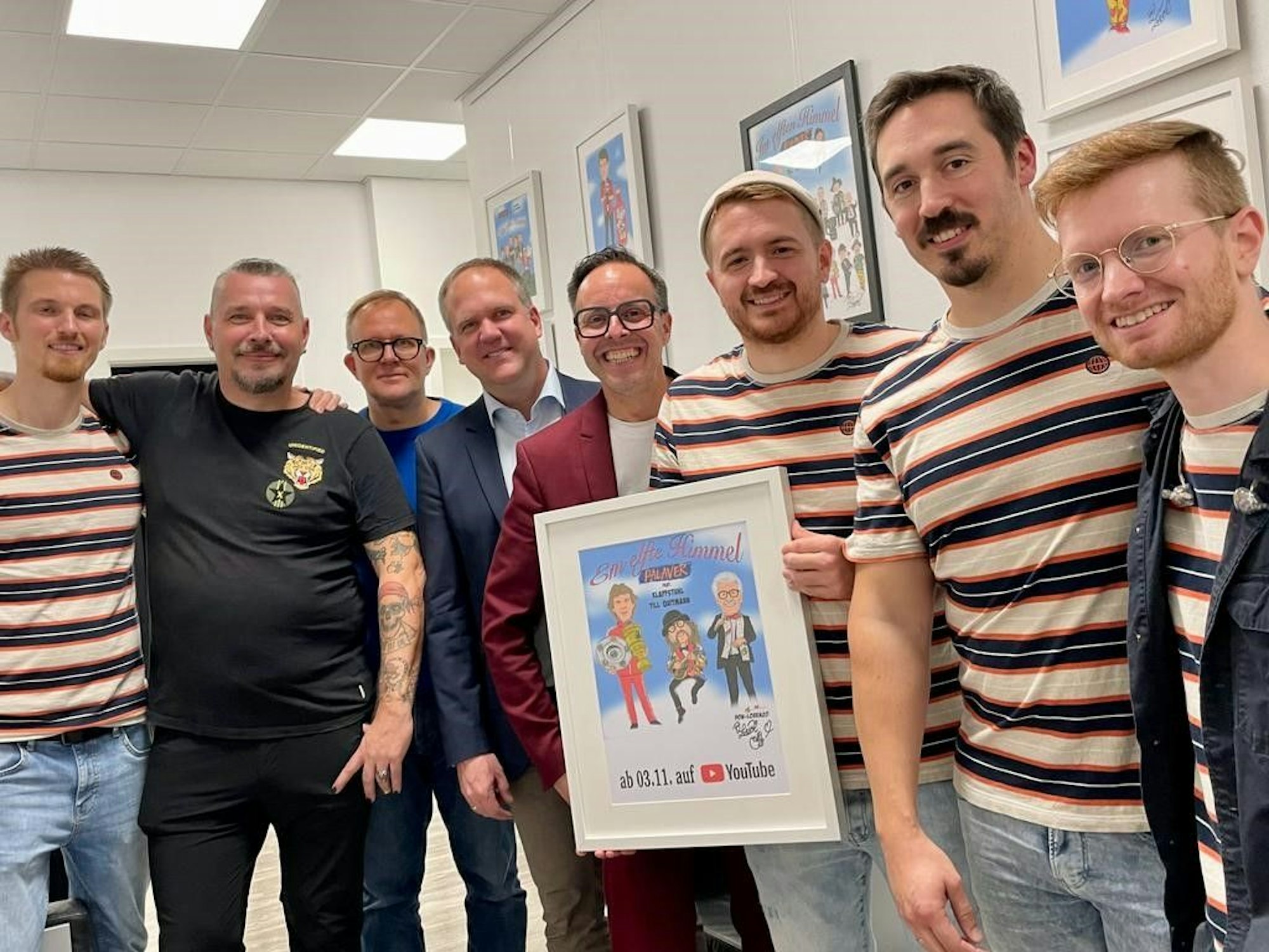 Palaver, Til Quitmann und Bürgermeister Dirk Breuer.