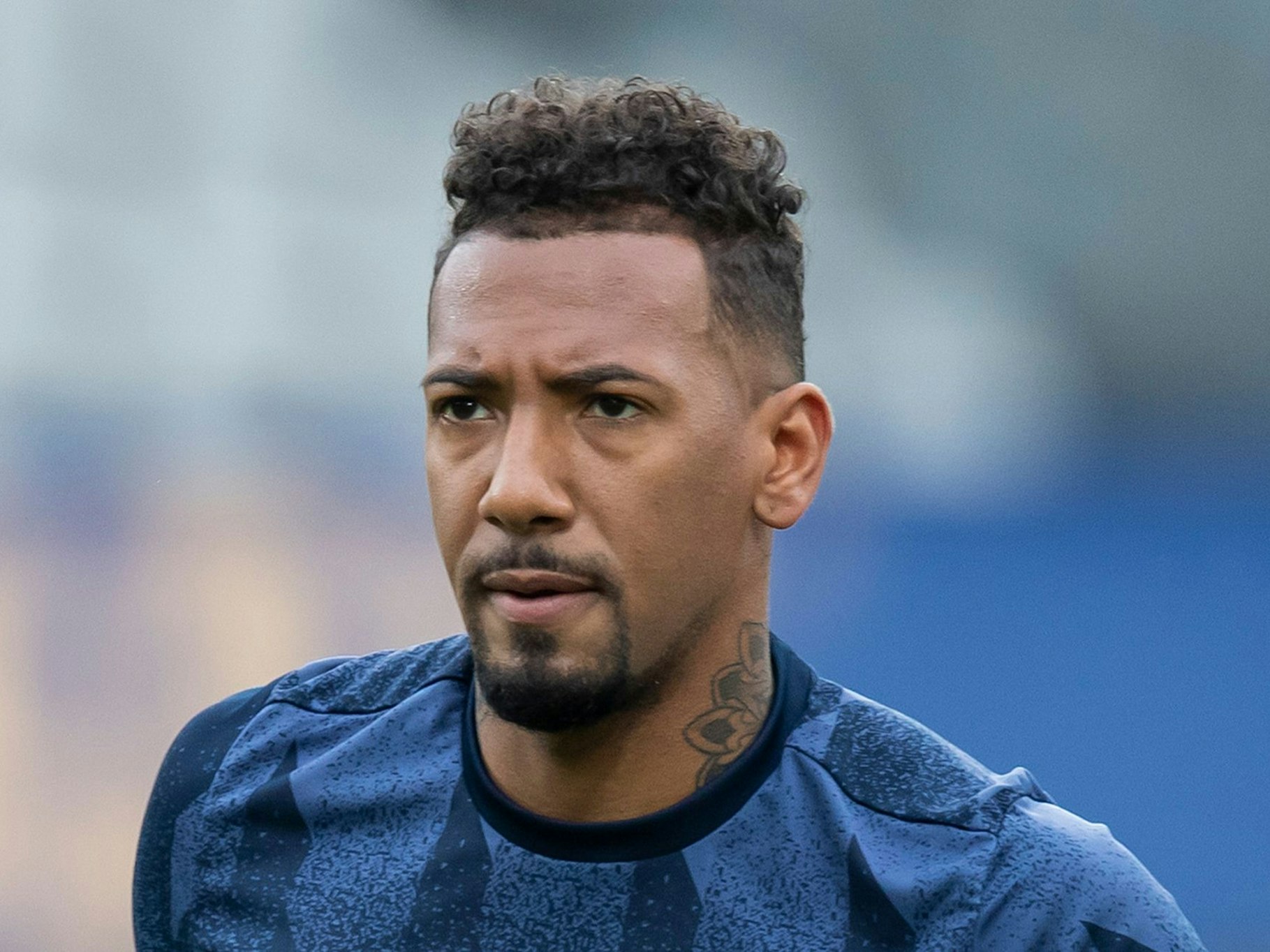 Jerome Boateng vor dem Spiel.