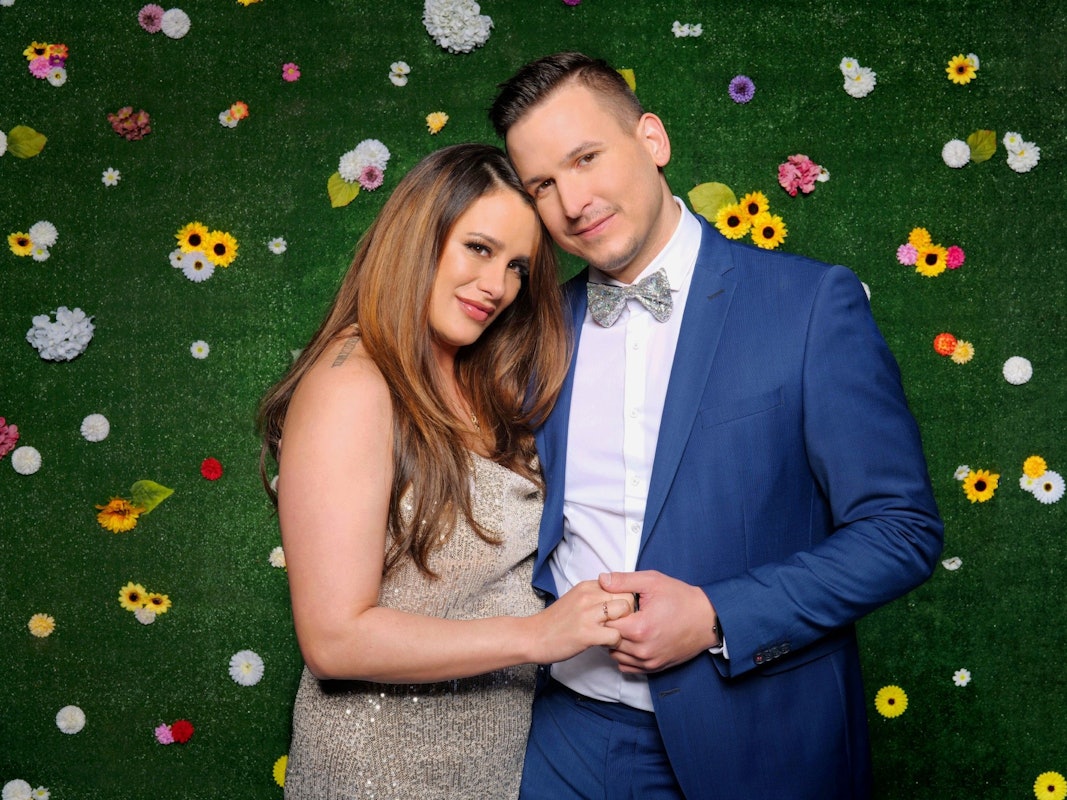 Justine und Arben beim Sommerhaus der Stars 2023, Foto: RTL