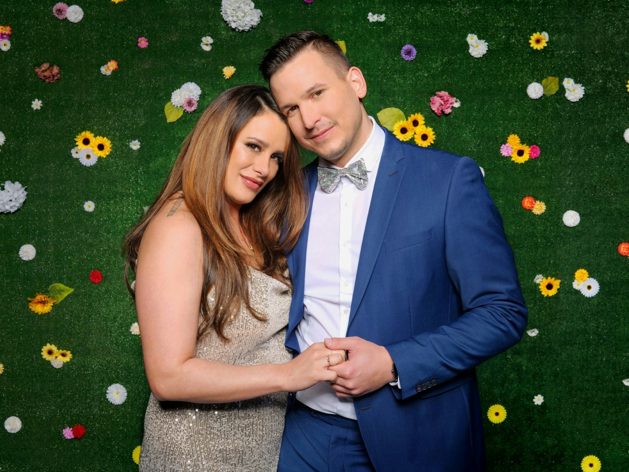 Justine und Arben standen beim „Sommerhaus der Stars“ 2023 im Finale. Am Ende verloren sie im letzten Spiel jedoch gegen Serkan und Samira.