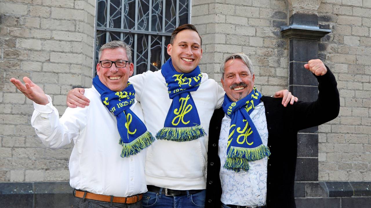 Das Kölner Dreigestirn mit Friedrich, Sascha und Werner Klupsch.