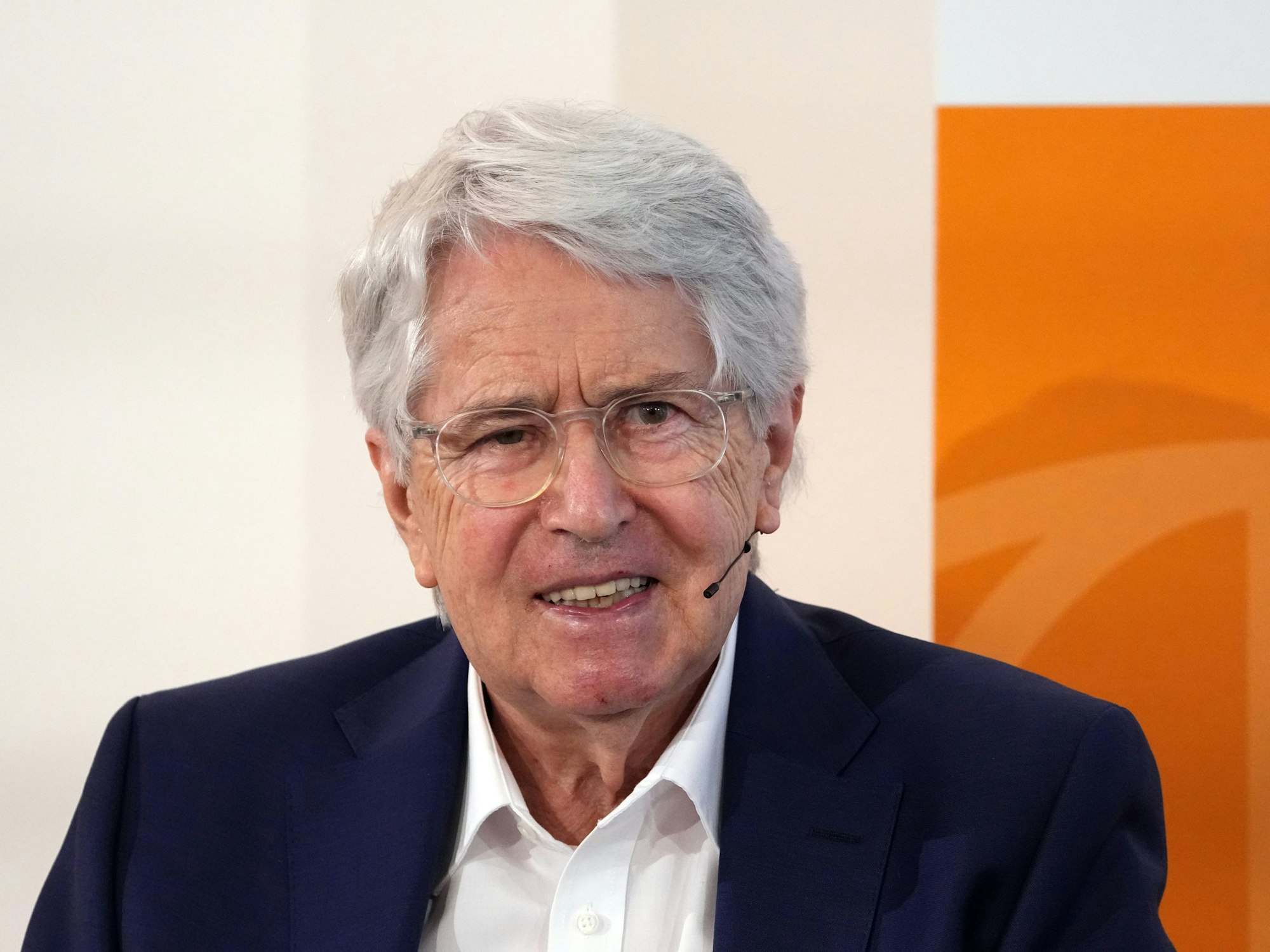 Der frühere Showmaster Frank Elstner bei einem TV-Auftritt.