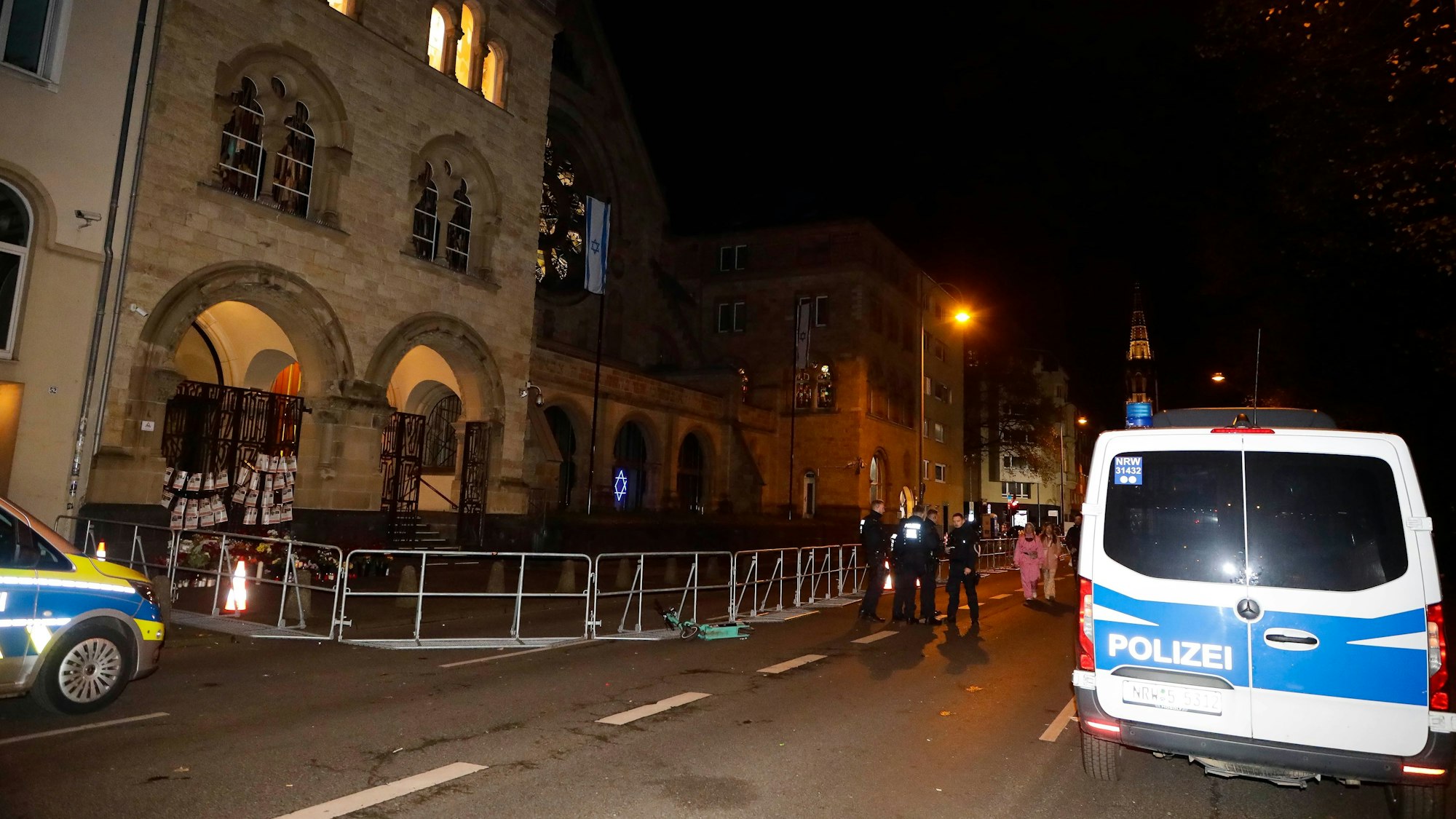 Synagoge in der Roonstraße in Köln.