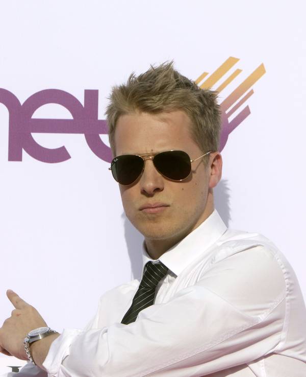 Comedian Oliver Pocher kommt zur Verleihung des Musikpreises VIVA Comet 2009.