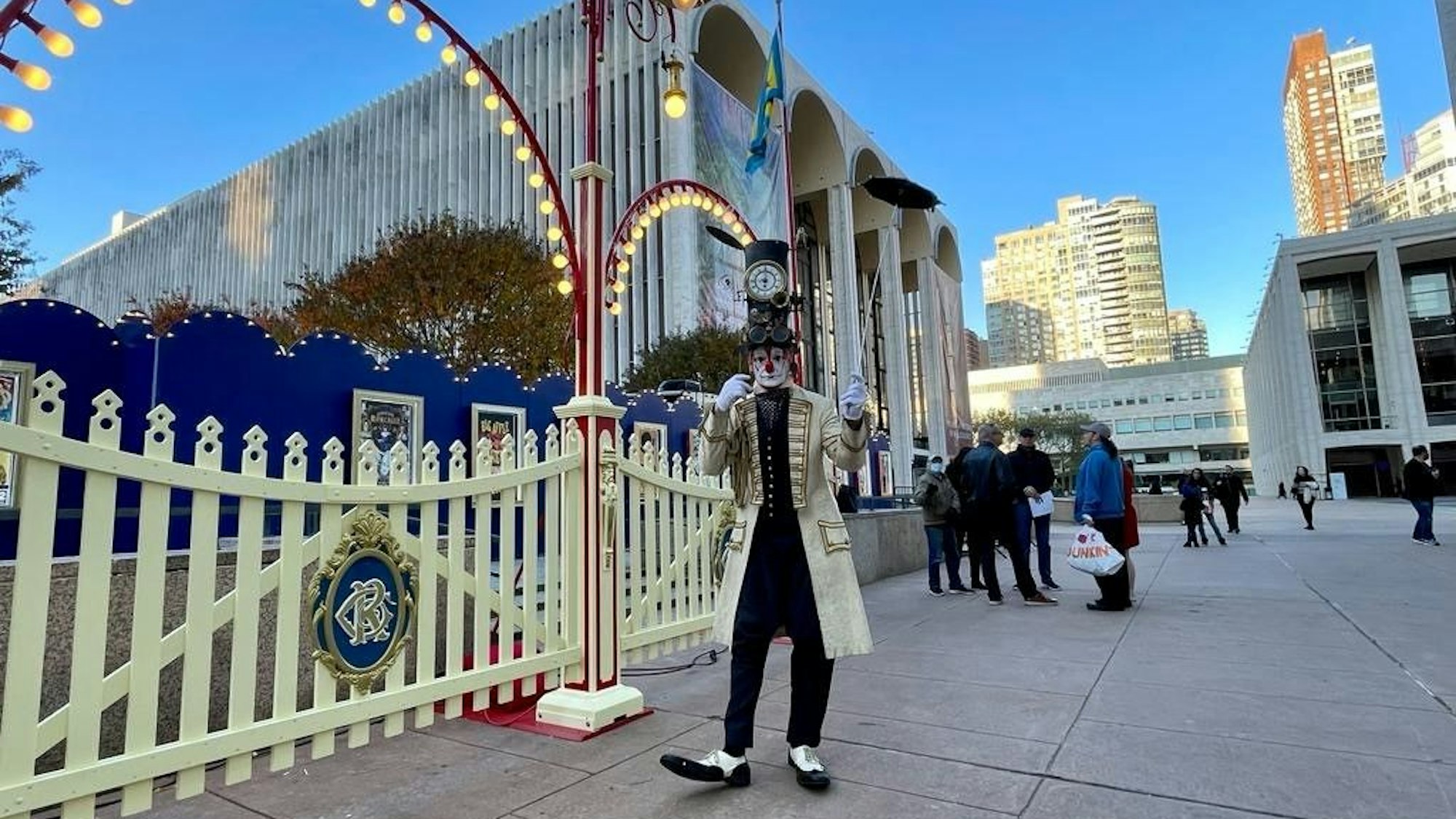 Der Circus Roncalli mitten in New York.