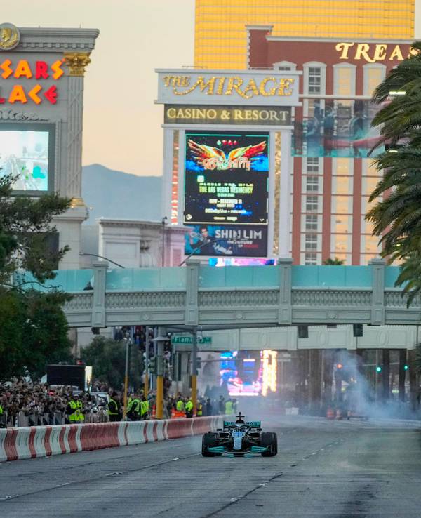 Das Las Vegas Grand Prix Launch Event am 5. November 2022.
