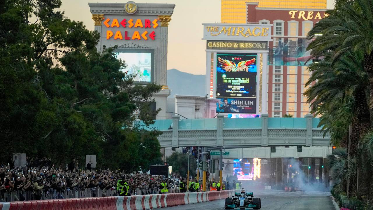 Das Las Vegas Grand Prix Launch Event am 5. November 2022.