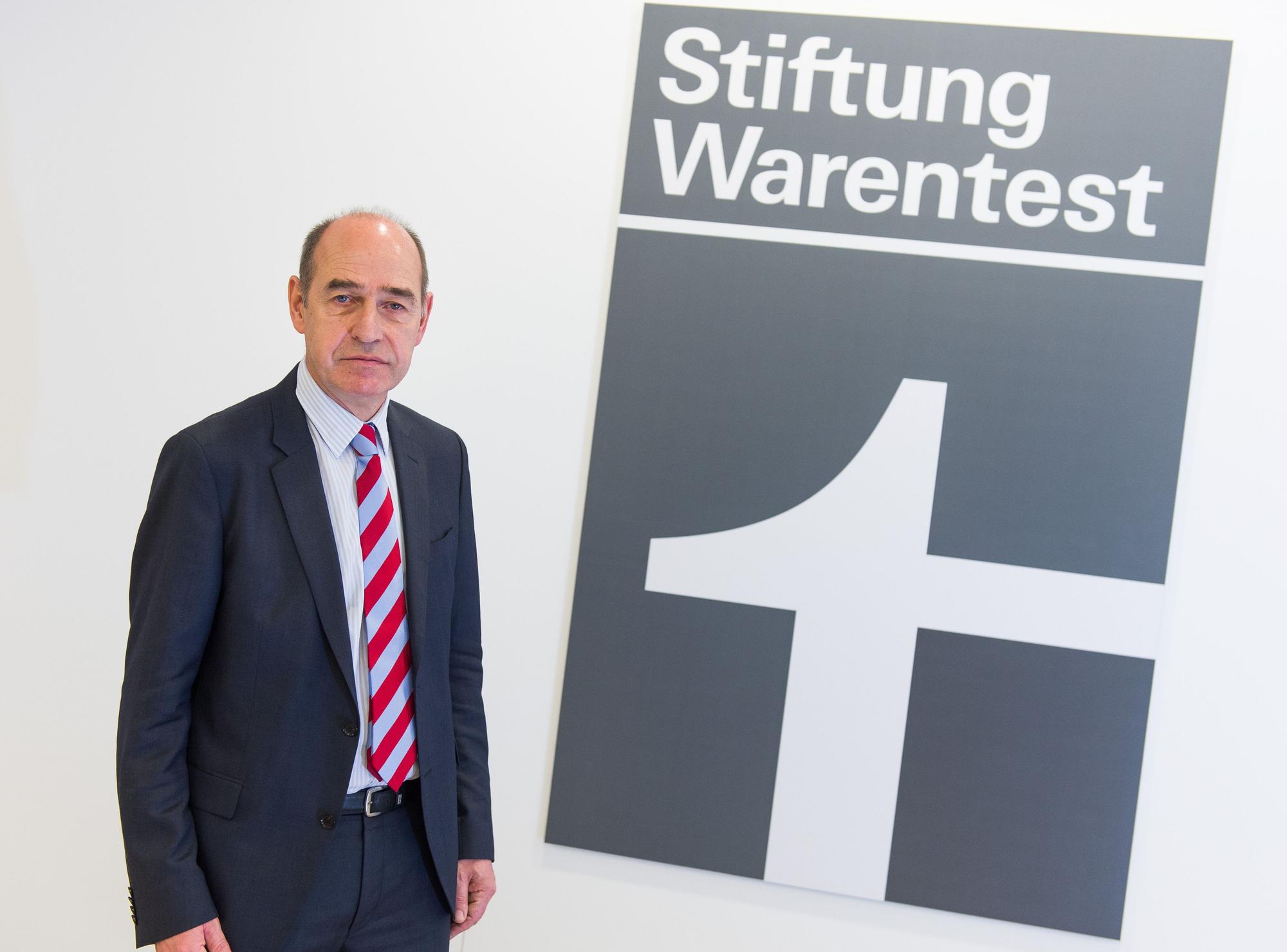 Hubertus Primus, Vorstandsvorsitzender der Stiftung Warentest (hier 2014), geht zum Jahresende in den Ruhestand.