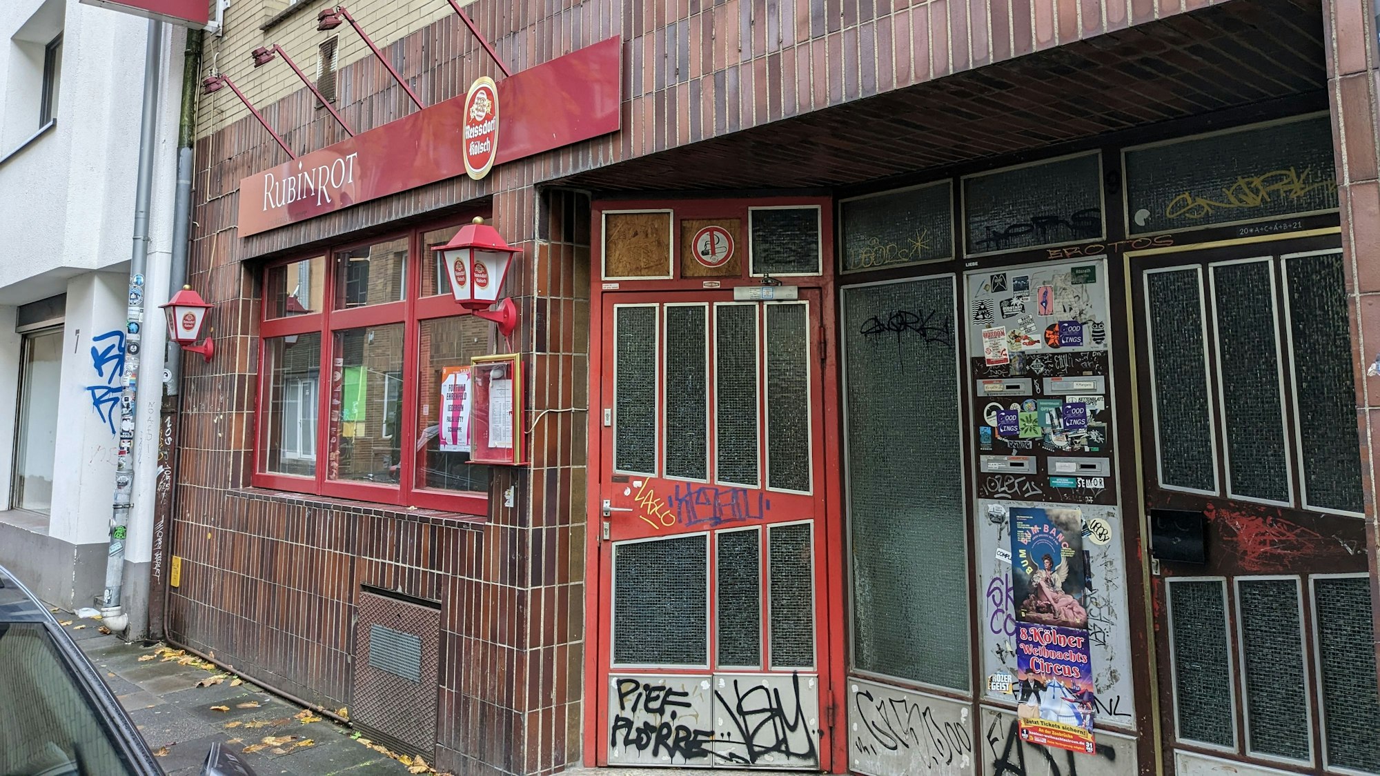Das Rubinrot in Köln-Ehrenfeld auf der Sömmeringstraße.
