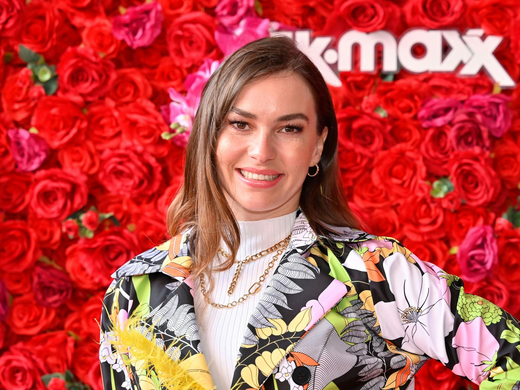 Renata Lusin bei der TKMaxx Eröffnung im Supercandy Pop Up Museum.