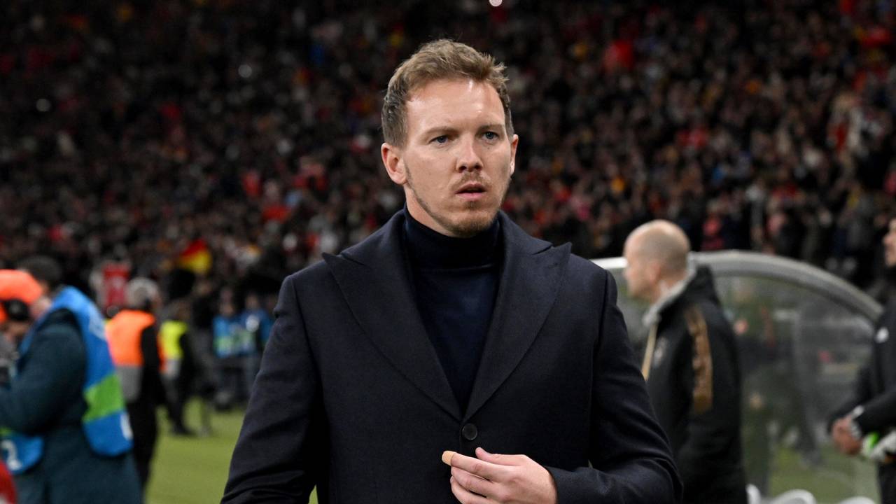 Deutschlands Bundestrainer Julian Nagelsmann vor dem Spiel.