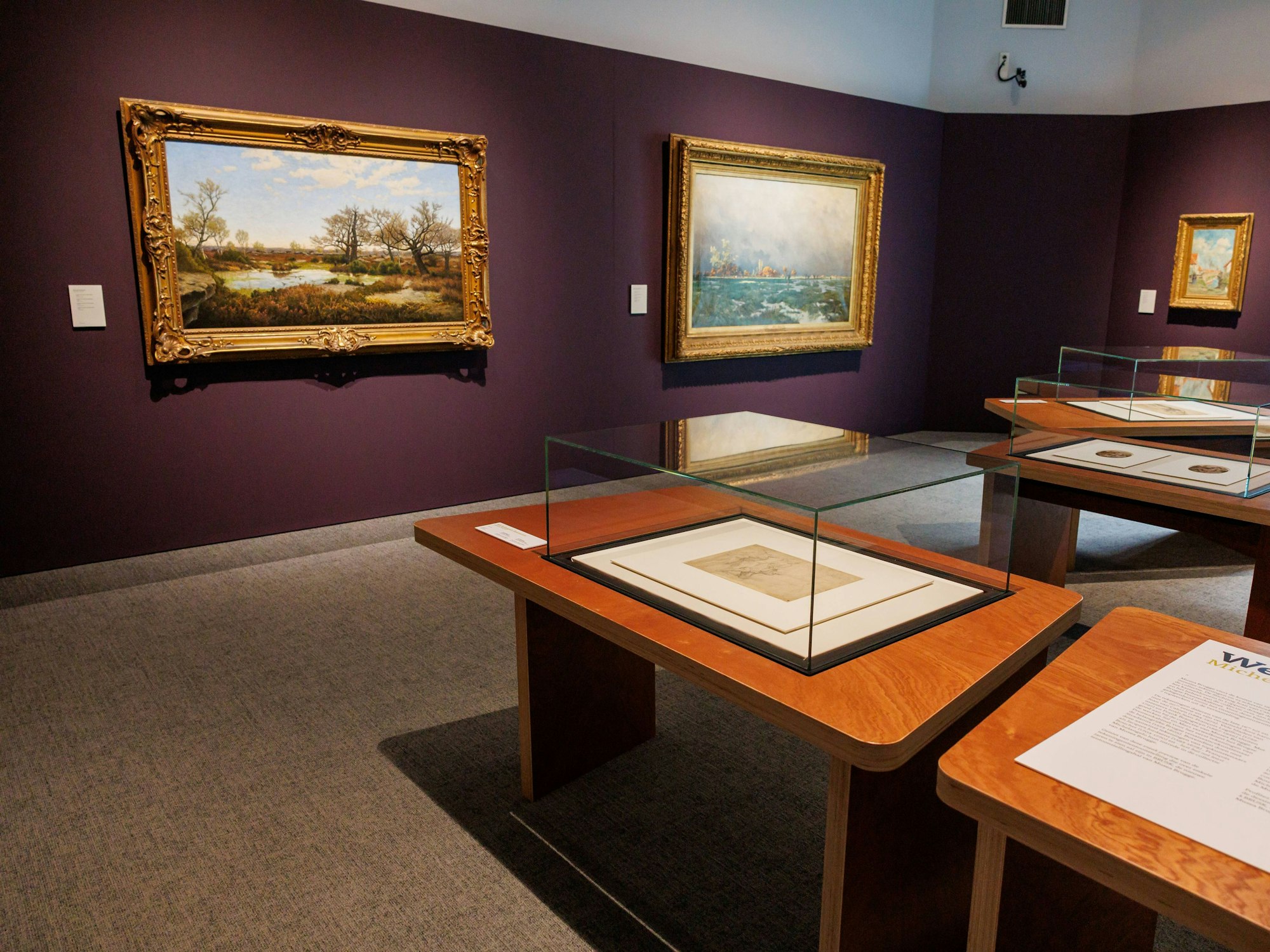 Eine Ausstellung im Groeningemuseum in Brügge, hier im Mai 2022.