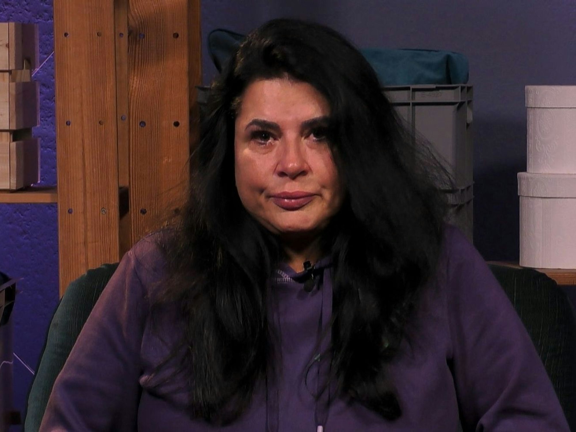 Iris Klein bei „Promi Big Brother“.