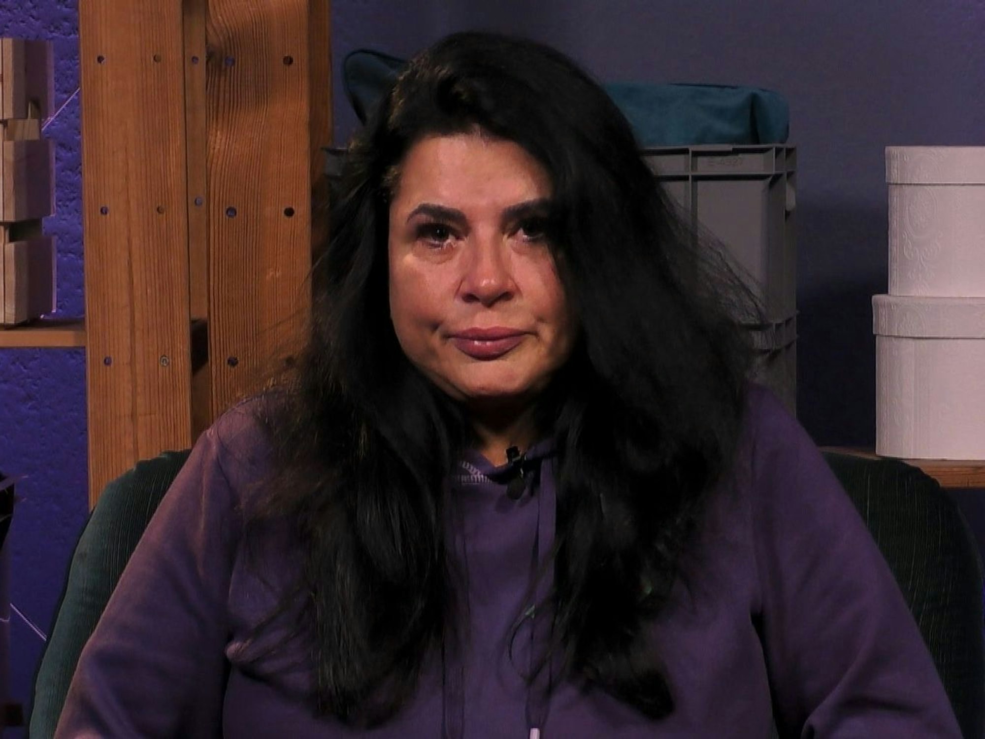 Iris Klein bei „Promi Big Brother“ 2023.