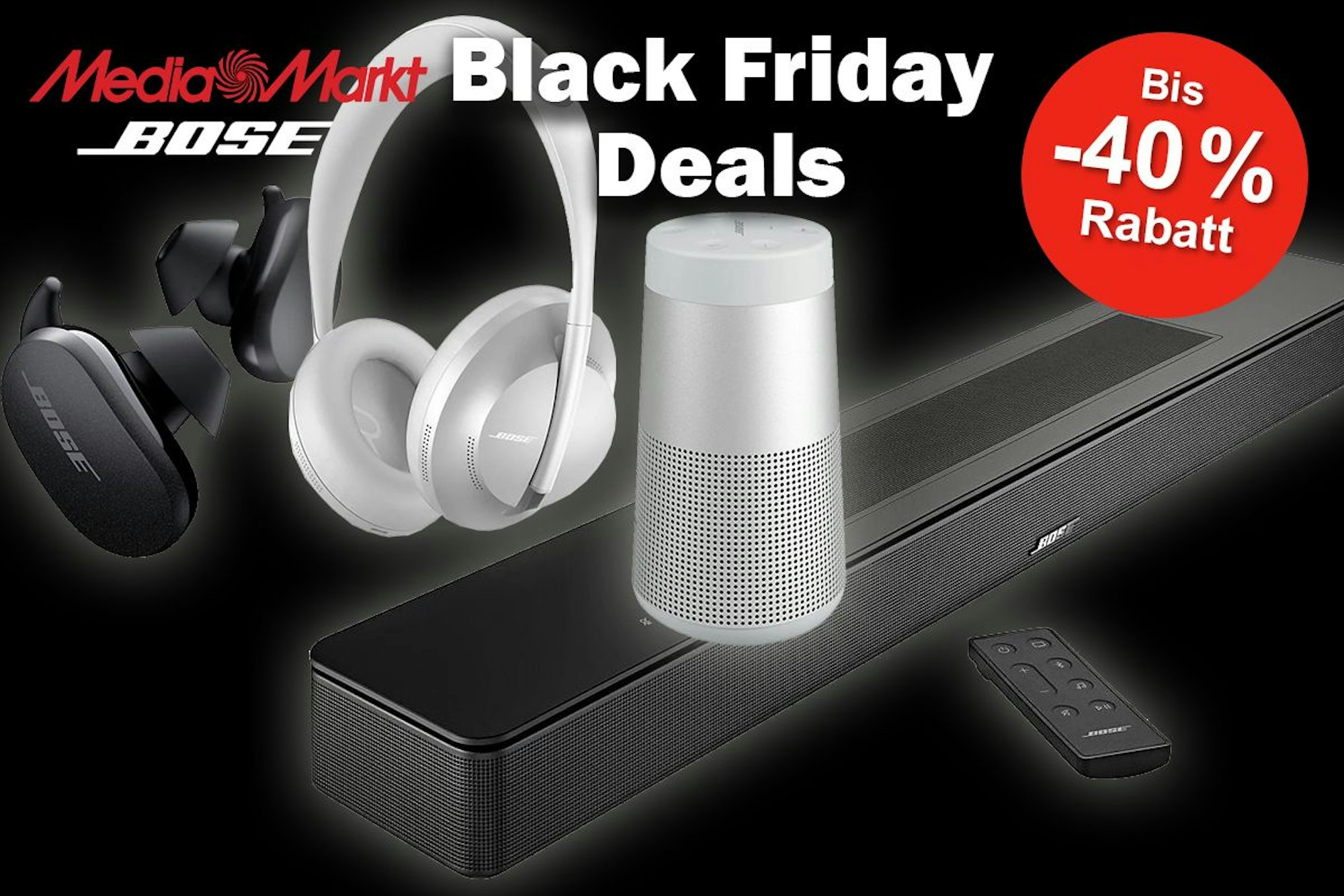 Mediamarkt Black Friday Sale BOSE Audiohighlights fur das ultimative Klangerlebnis Express
