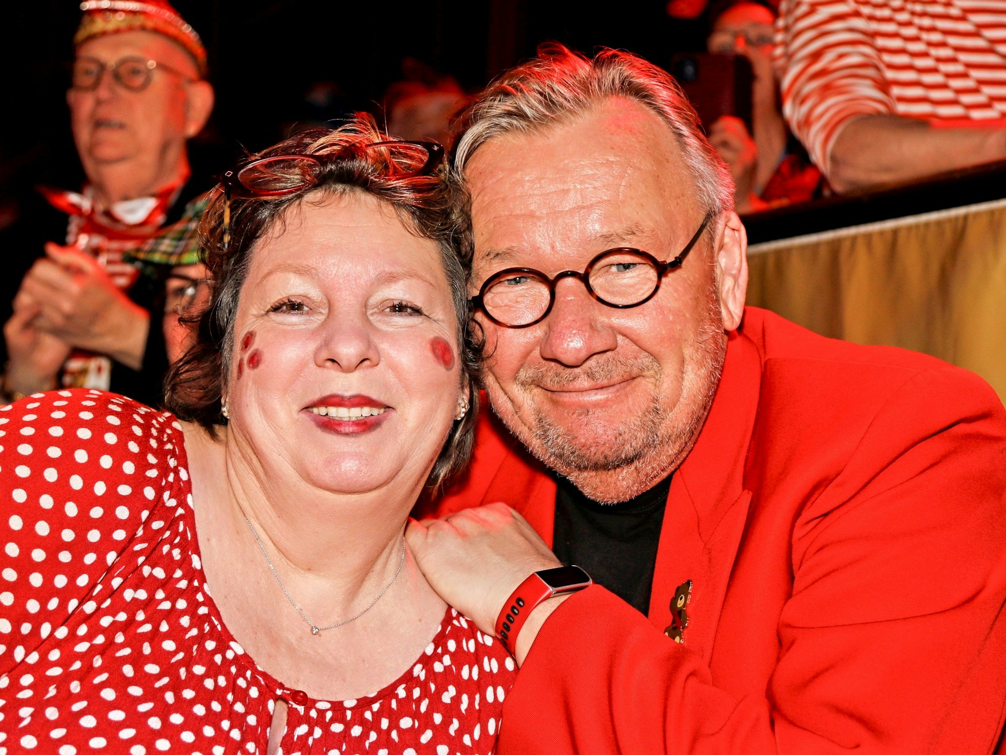 Bernd Stelter mit Ehefrau Anke.