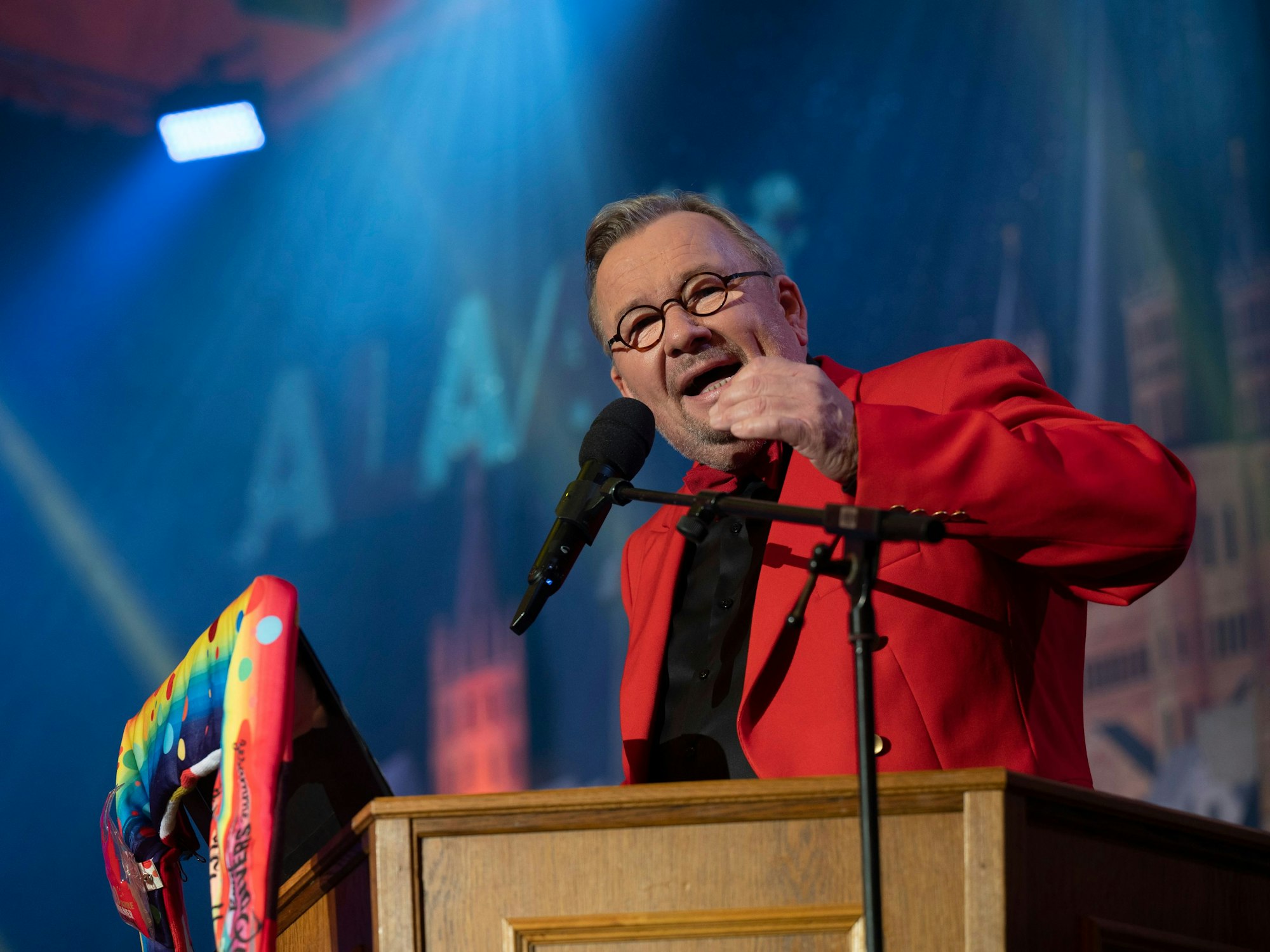 Bernd Stelter bei der Prinzenproklamation Kölner Dreigestirn im Gürzenich.