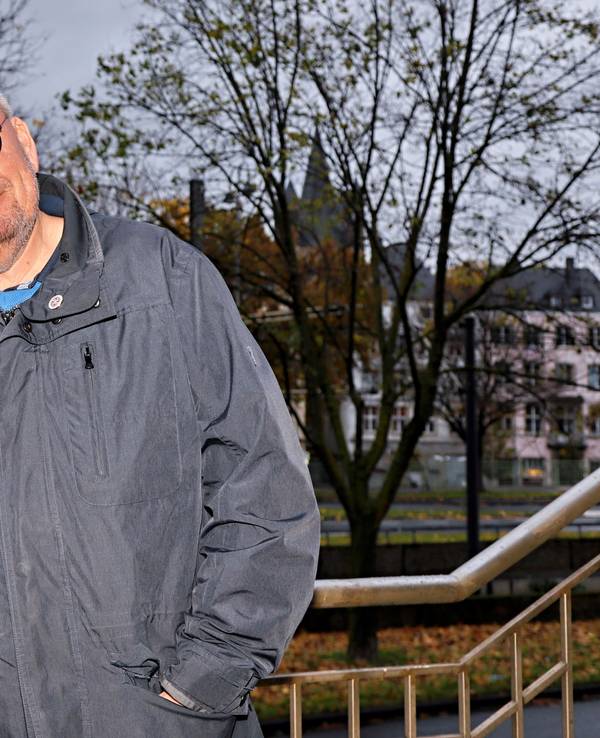 Bernd Stelter beim Interview-Termin in Köln.