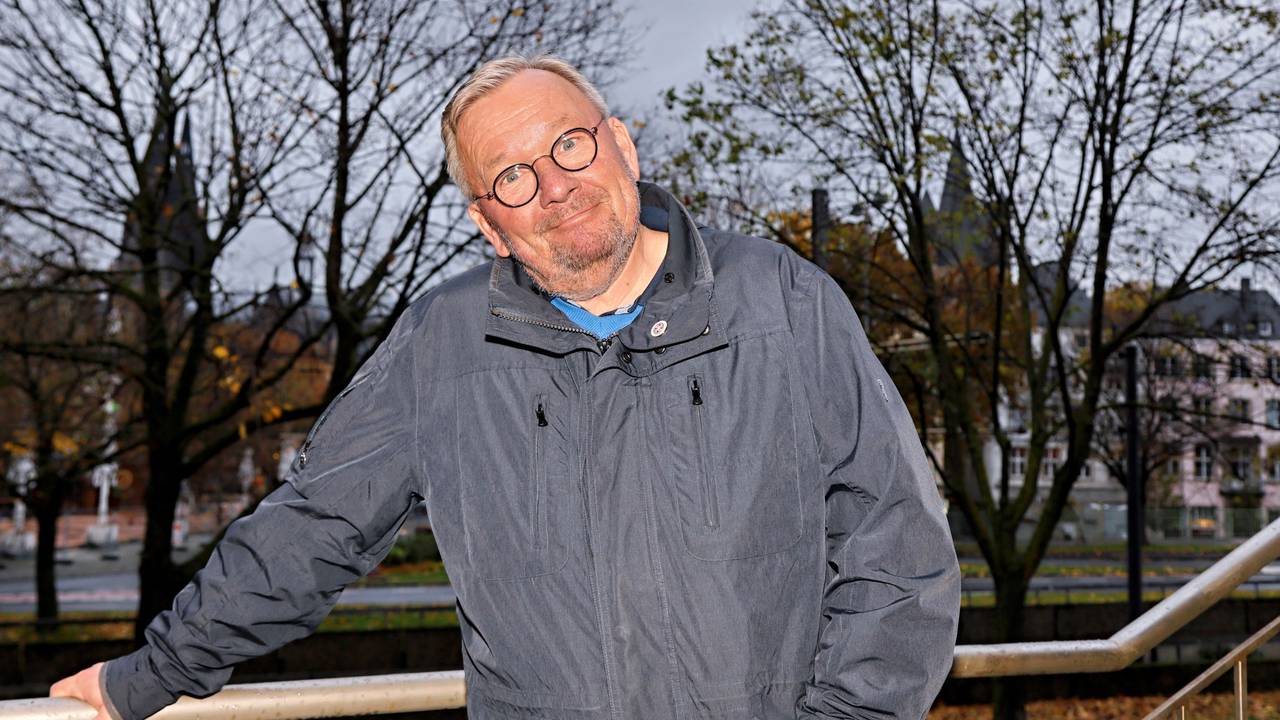 Bernd Stelter beim Interview-Termin in Köln.