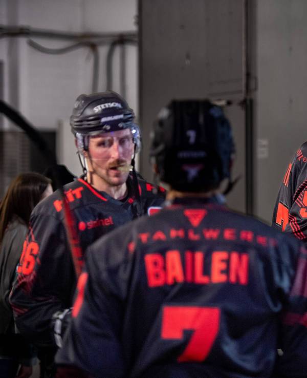 Kölner Haie in der Lanxess-Arena.