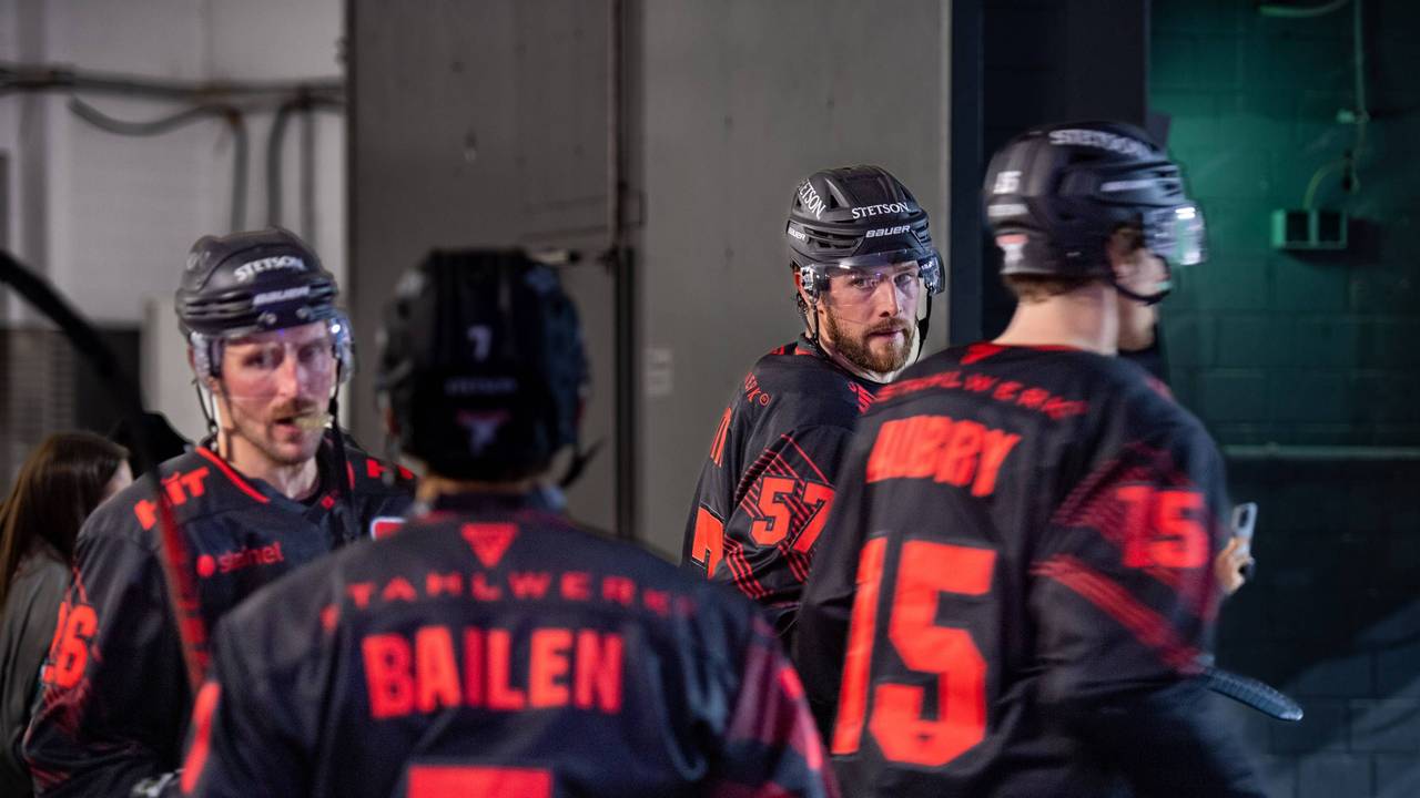 Kölner Haie in der Lanxess-Arena.