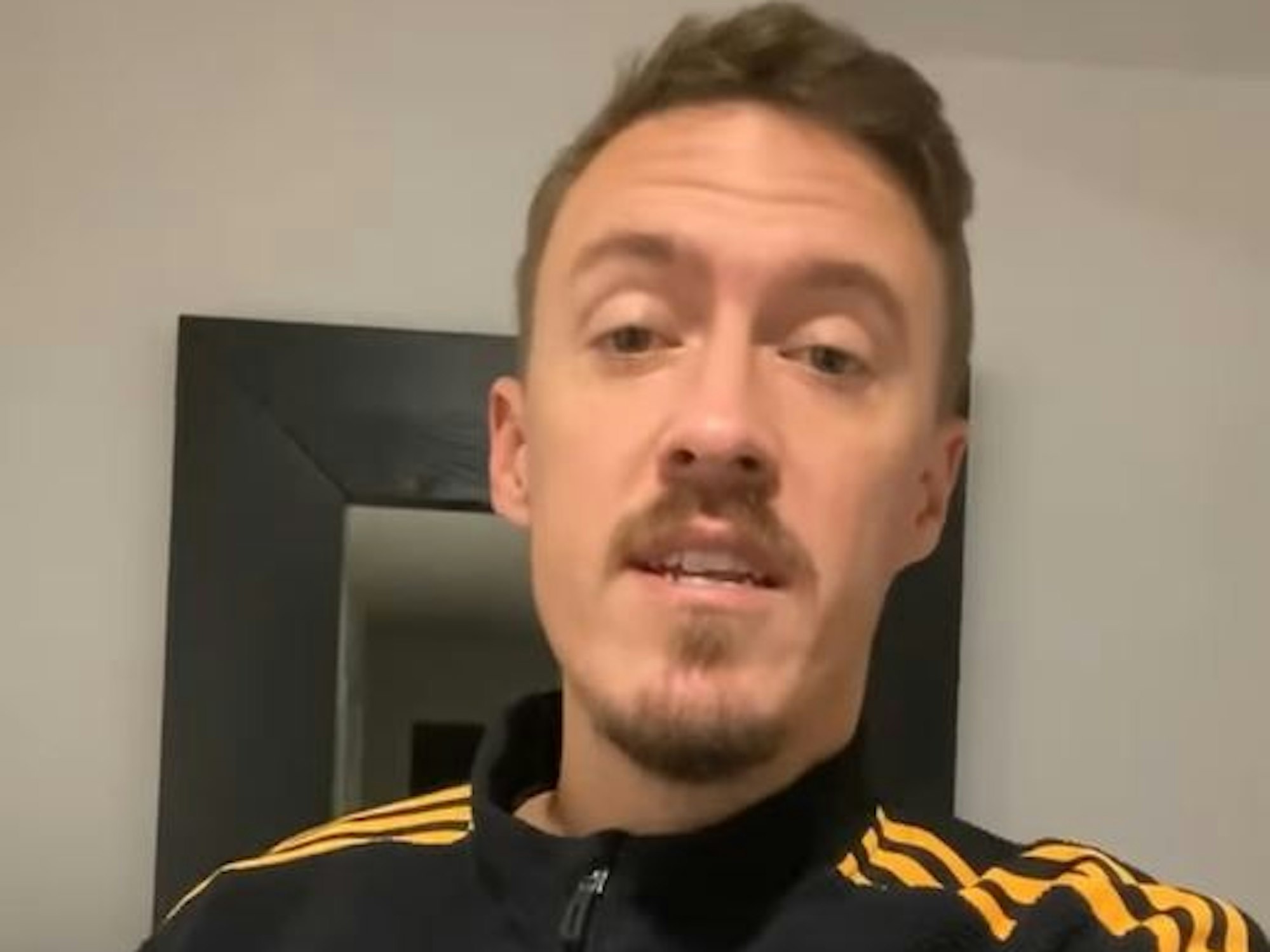 Max Kruse in seiner Instagram-Story vom 26. November 2023