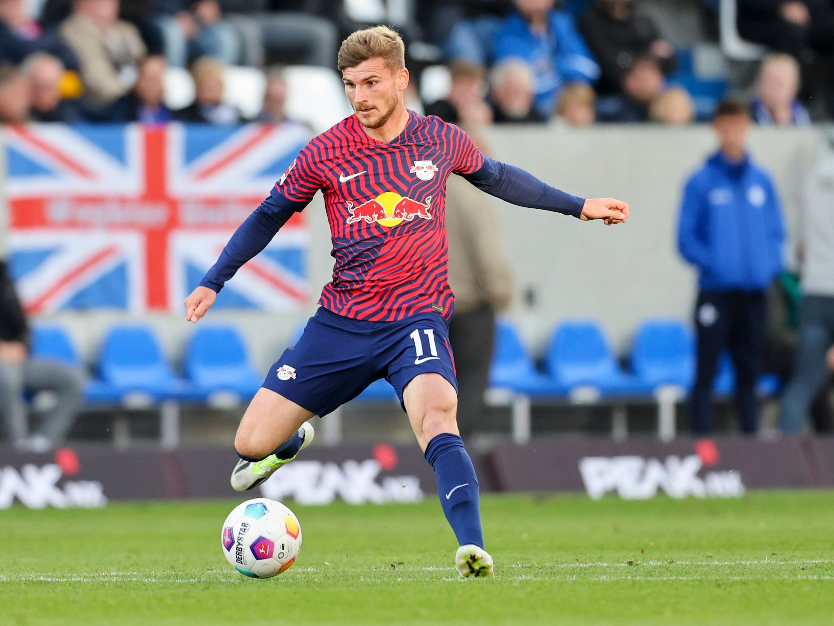 Timo Werner am Ball.