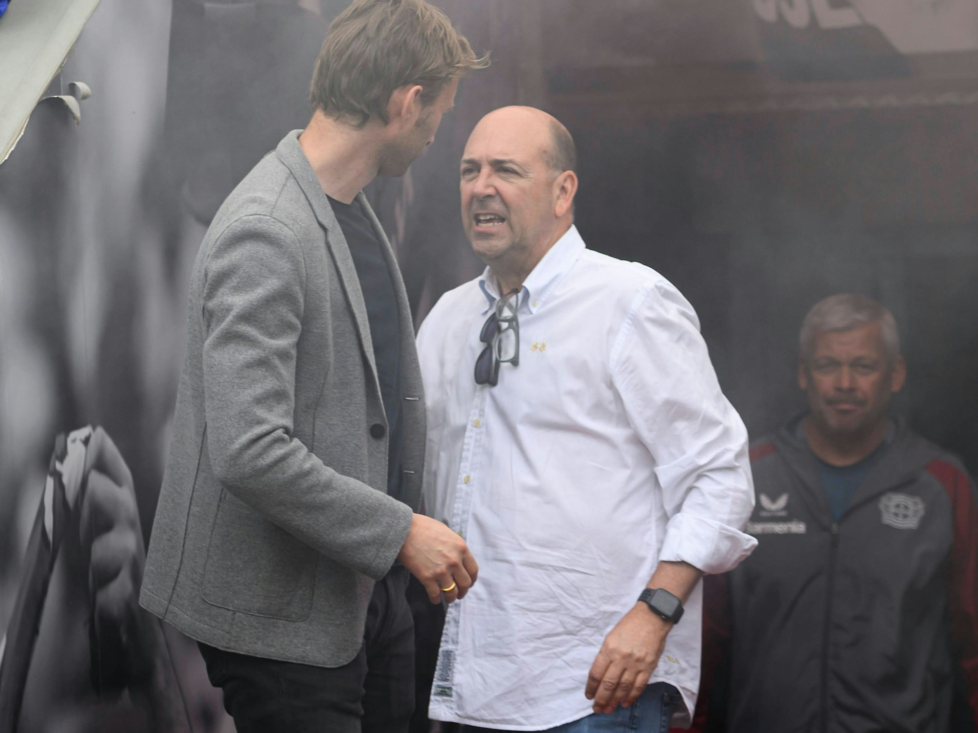 Simon Rolfes und Fernando Carro sind Geschäftsführer bei Bayer Leverkusen.